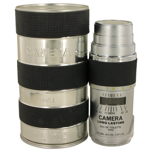 Camera Long Lasting by Max Deville Eau De Toilette Spray (Metal Packaging) 3.4 oz for Men