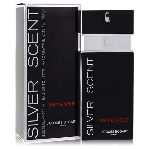 Silver Scent Intense by Jacques Bogart Eau De Toilette Spray 3.33 oz for Men