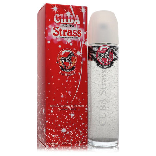 Cuba Strass Zebra by Fragluxe Eau De Parfum Spray 3.4 oz for Women