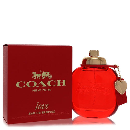 Coach Love by Coach Eau De Parfum Spray (red packaging) 3 oz for Women