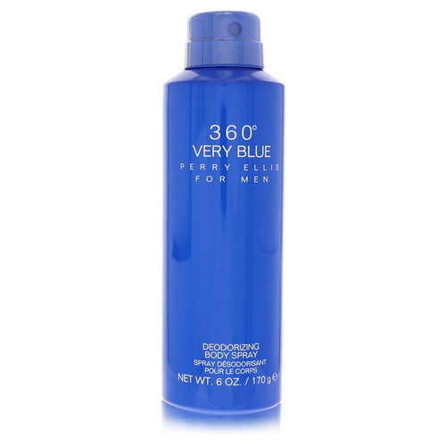 Perry Ellis 360 Very Blue by Perry Ellis Body Spray (unboxed) 6.8 oz  for Men