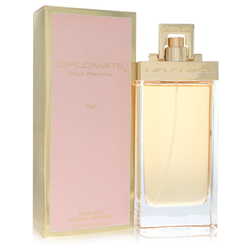 Diplomate Pour Femme by Paris Bleu Eau De Parfum Spray 3.3 oz for Women