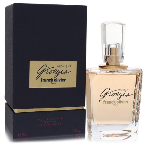 Giorgia Midnight by Franck Olivier Eau De Parfum Spray 2.5 oz for Women