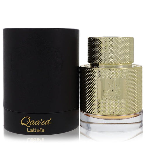 Lattafa Qaaed by Lattafa Eau De Parfum Spray (Unisex) 3.4 oz for Women