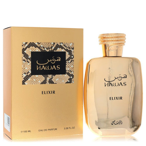 Hawas Elixir by Rasasi Eau De Parfum Spray (Unisex Unboxed) 3.4 oz for Men