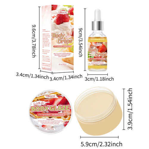 Body Glaze & Body Oil Combination