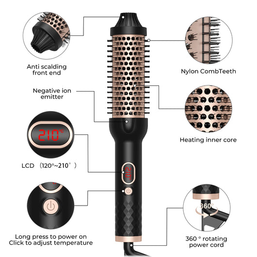 FlowCurl Pro 3-in-1 Ceramic Hair Styling Tool