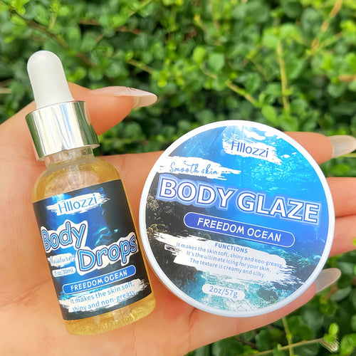 Body Glaze & Body Oil Combination